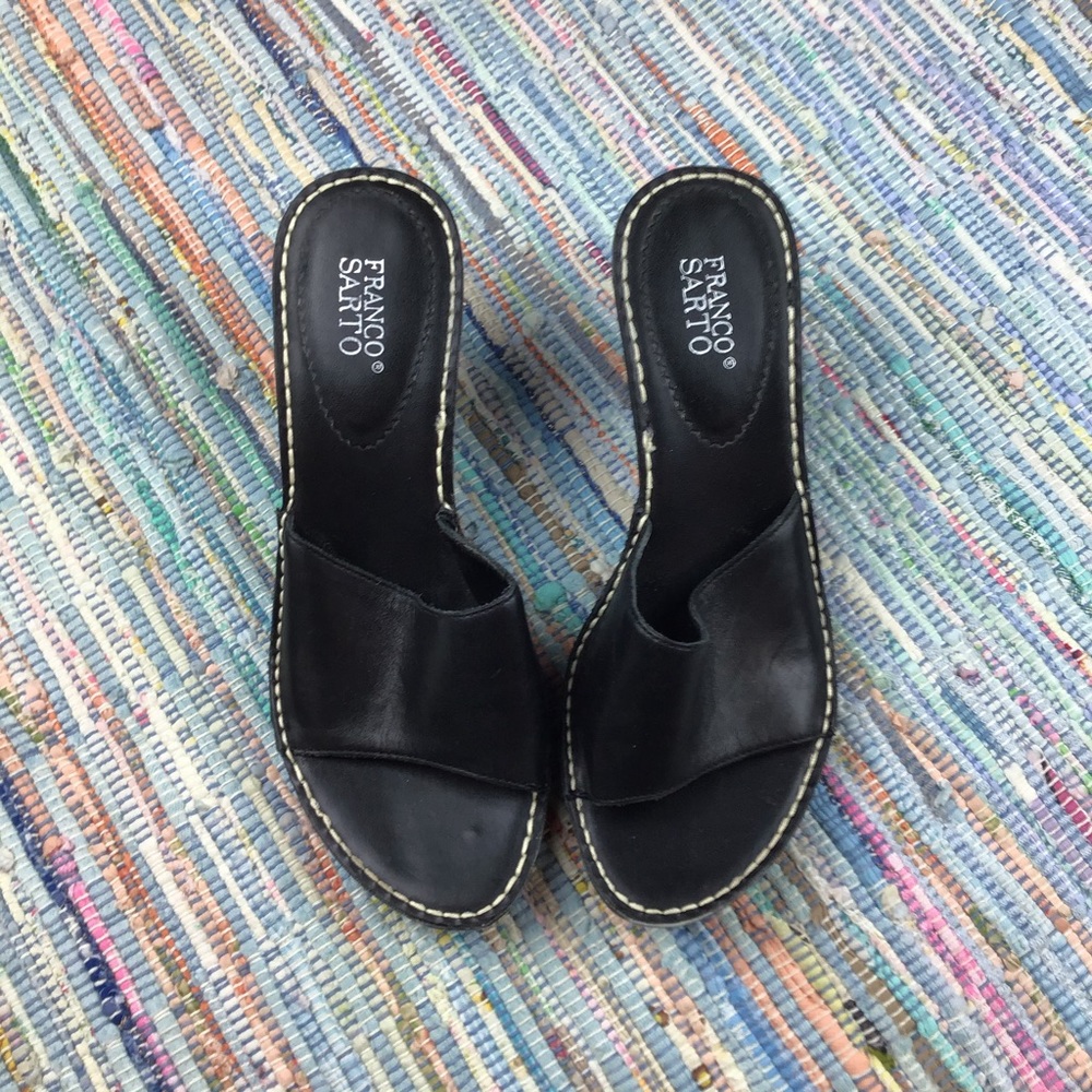 Franco Sarto Sandal Black 7M